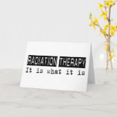 放射線セラピー カード (黄色い花)