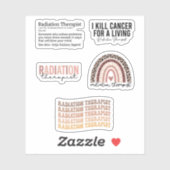 放射線セラピー、放射おもしろいセラピストパック シール (シート)