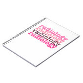 放射線ヒョウ ノートブック (左側)