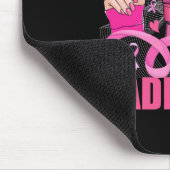 放射線ボクシング手袋乳がん最終日 マウスパッド (コーナー)