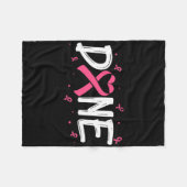 放射線化学乳癌の最後の日に行われる阿波 フリースブランケット (正面(横))