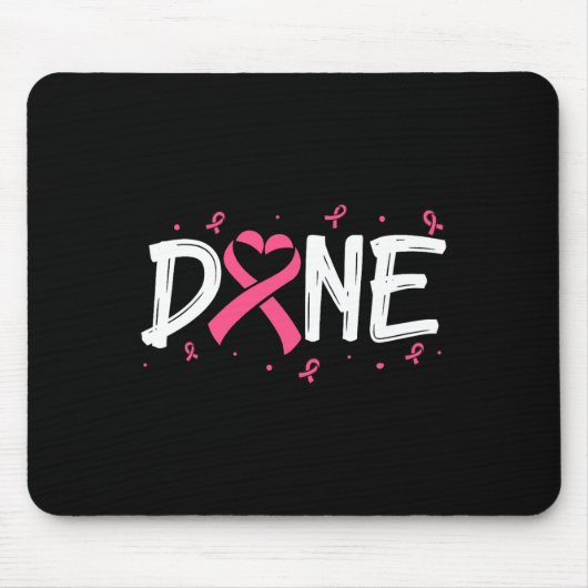 放射線化学乳癌の最後の日に行われる阿波 マウスパッド (正面)