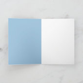 放射線医学のシックなグリーティングカード カード (内部)