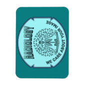 放射線医学ユーモア – あなたのイメージの問題 マグネット (縦)