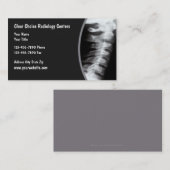 放射線学の名刺 名刺 (正面/裏面)