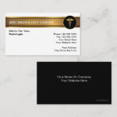 放射線学の実験室 名刺 (正面/裏面)