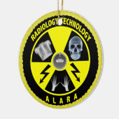 放射線学の技術のAlaraのオーナメント セラミックオーナメント (左)