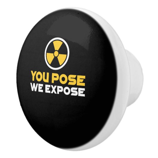 放射線学のX線の技術のギフトの放射性核 セラミックノブ (右)