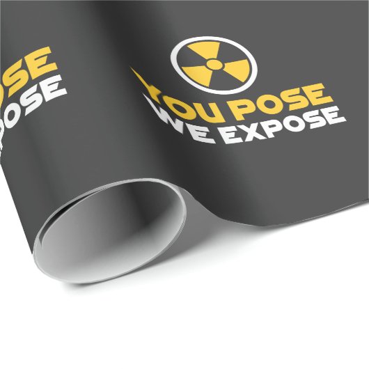 放射線学のX線の技術のギフトの放射性核 ラッピングペーパー (ロールコーナー)