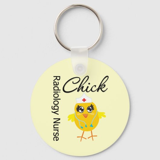 放射線学ナースシックv1 キーホルダー (正面)