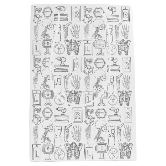 放射線学 ミディアムペーパーバッグ (正面)