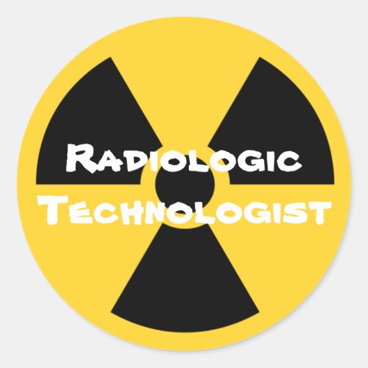 放射線学 ラウンドシール (正面)