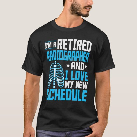放射線学Iは放射線撮影退職した機のRadiologic Te Tシャツ (正面)
