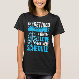 放射線学Iは放射線撮影退職した機のRadiologic Te Tシャツ