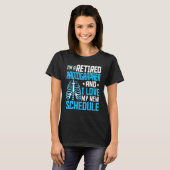 放射線学Iは放射線撮影退職した機のRadiologic Te Tシャツ (正面フル)