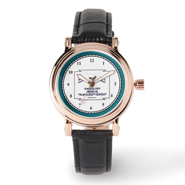 放射線学MT骨に悪い 腕時計 (正面)