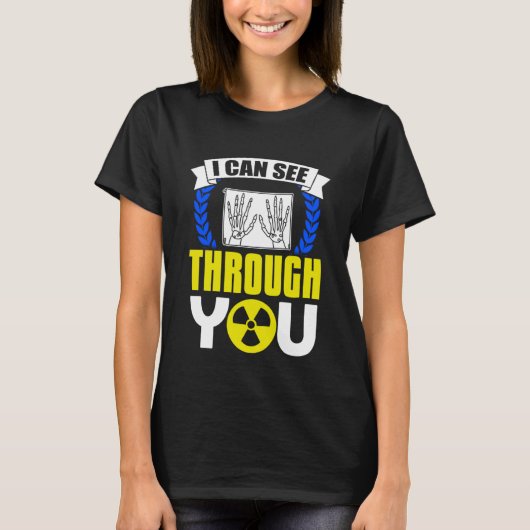 放射線専門医ラジオロ Tシャツ (正面)