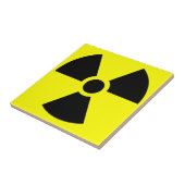 放射線小（4.25インチx 4.25インチ）セラミック写真タイル タイル (側面)