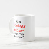 放射線居住者 コーヒーマグカップ (正面左)