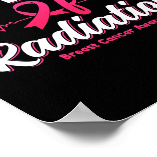 放射線心拍の最後の日の乳がん戦争 ポスター (角)