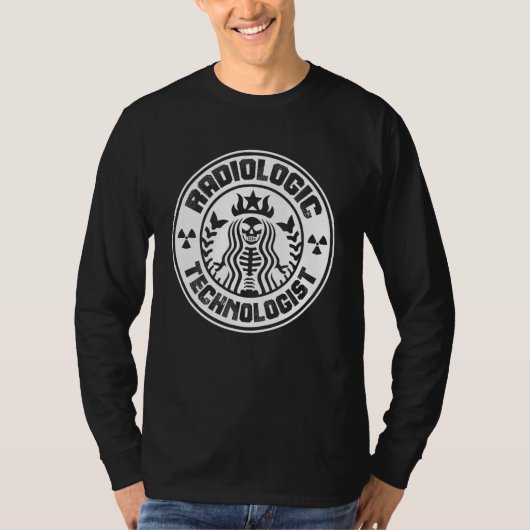 放射線技師おもしろいX線技術卒業 Tシャツ (正面)
