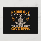 放射線技師それがテクノロジー技術者に何がある ポストカード (正面)