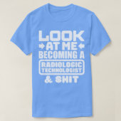 放射線技師の卒業1 Tシャツ (デザイン正面)
