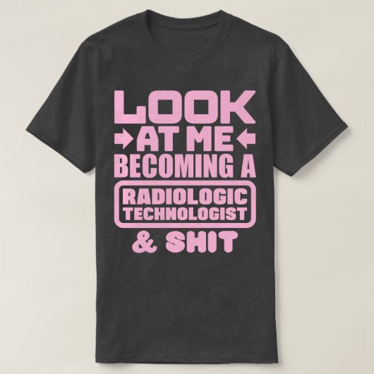 放射線技師の卒業2 Tシャツ (デザイン正面)