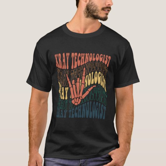 放射線技師または放射線技師 Tシャツ (正面)