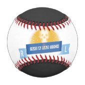 「放射線技師をハグしよう」デザイン 野球ボール (裏面)