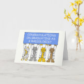 放射線技師卒業おめでとう カード (黄色い花)