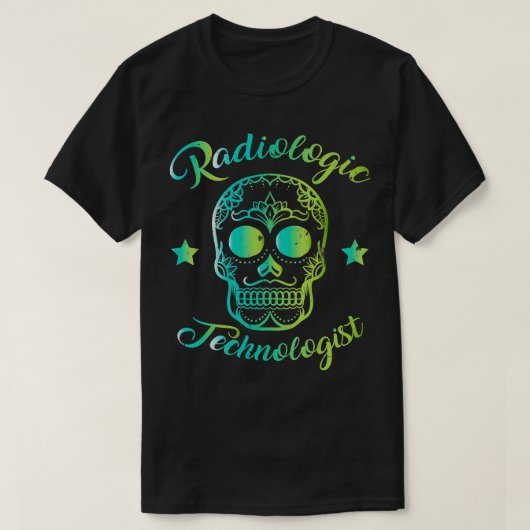 放射線技師素晴らしいシュガースカル Tシャツ (デザイン正面)