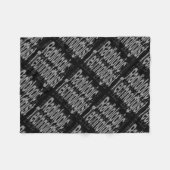 放射線技師 フリースブランケット (正面(横))