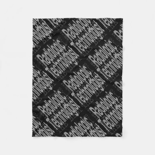 放射線技師 フリースブランケット (正面)