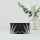 放射線技師-名刺 名刺 (スタンド正面)