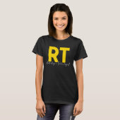 放射線技師・放射線科プロ Tシャツ (正面フル)