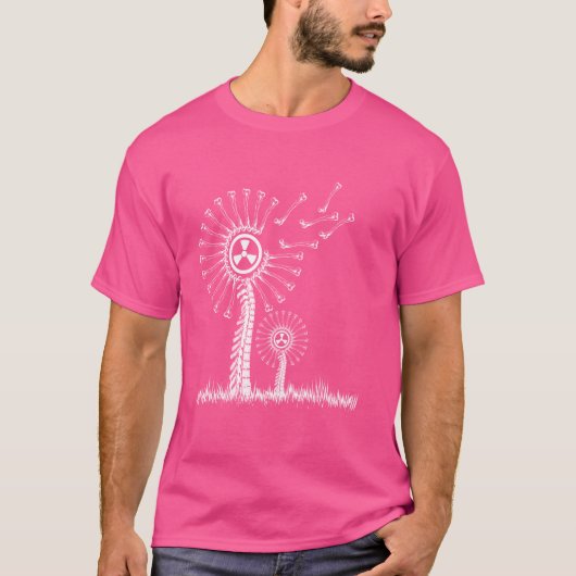放射線技師・放射線科素晴らしい技術無線 Tシャツ (正面)