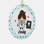 放射線技師X線技師X線技術 セラミックオーナメント (右)