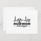 放射線技師X線核医学技術者 ポストカード (正面/裏面)