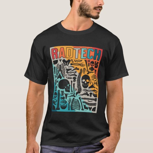 放射線技師X線Mriキャットスキャン Tシャツ (正面)