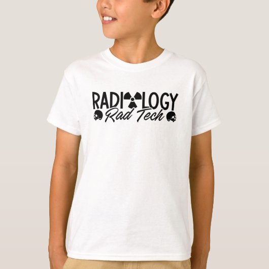 放射線技術素晴らしい医学X線技術者 Tシャツ (正面)