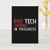 放射線技術素晴らしい技術研究員 カード (黄色い花)