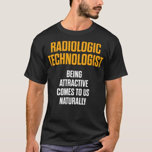 放射線技術者素晴らしい技術魅力的ラジオール Tシャツ (正面)
