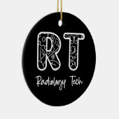 放射線技術RT素晴らしい技術者X線技術ギフト セラミックオーナメント (右)