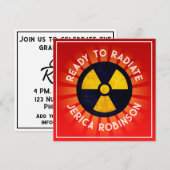 放射線撮影の準備完了 招待状 (正面/裏面)