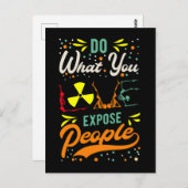 放射線放射線技師 ポストカード (正面/裏面)