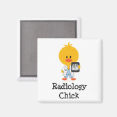 放射線時計磁石 マグネット (正面/裏面)