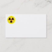 放射線標識およびAtom名刺 名刺 (正面)