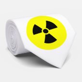 放射線標識ホワイトタイ ネクタイ (ロール)