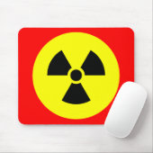 放射線標識マウスパッド マウスパッド (マウス)
